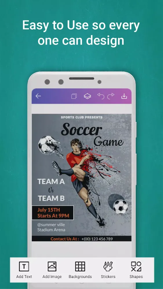 ภาพหน้าจอของ Poster Maker, Flyer Maker