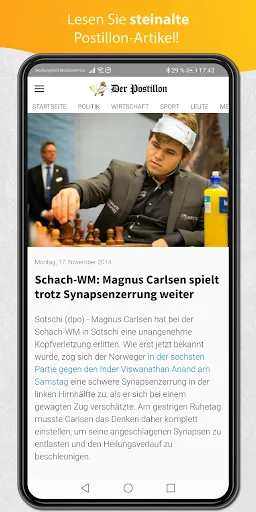 Der Postillon Screenshots