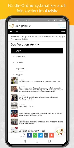 Der Postillon Screenshots