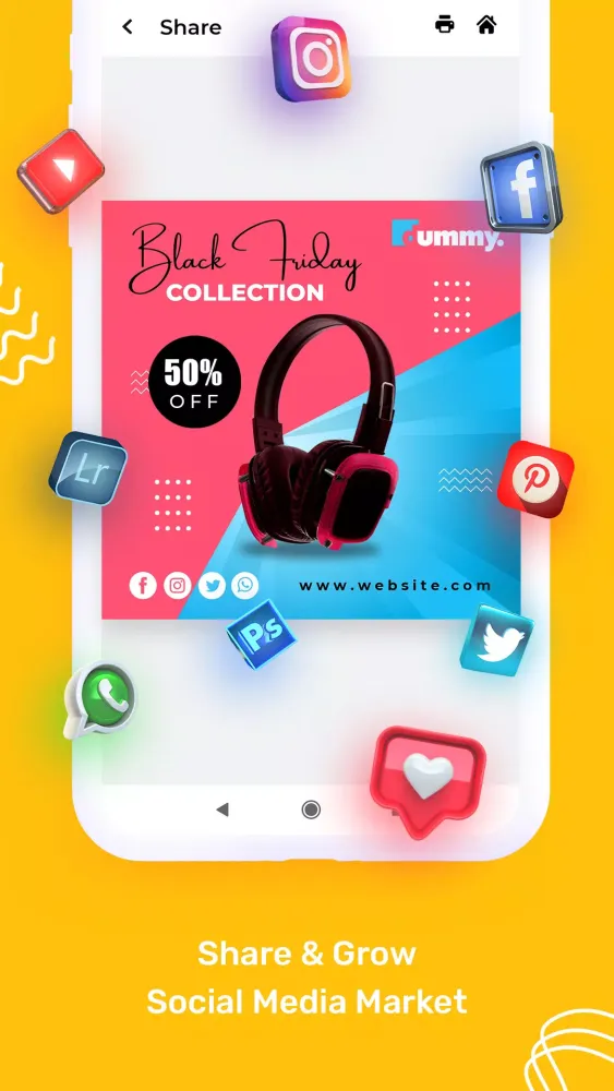 Social Media Post Design应用截图