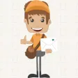 Messenger Boy:Animated Sticker