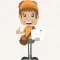 Messenger Boy:Animated Sticker