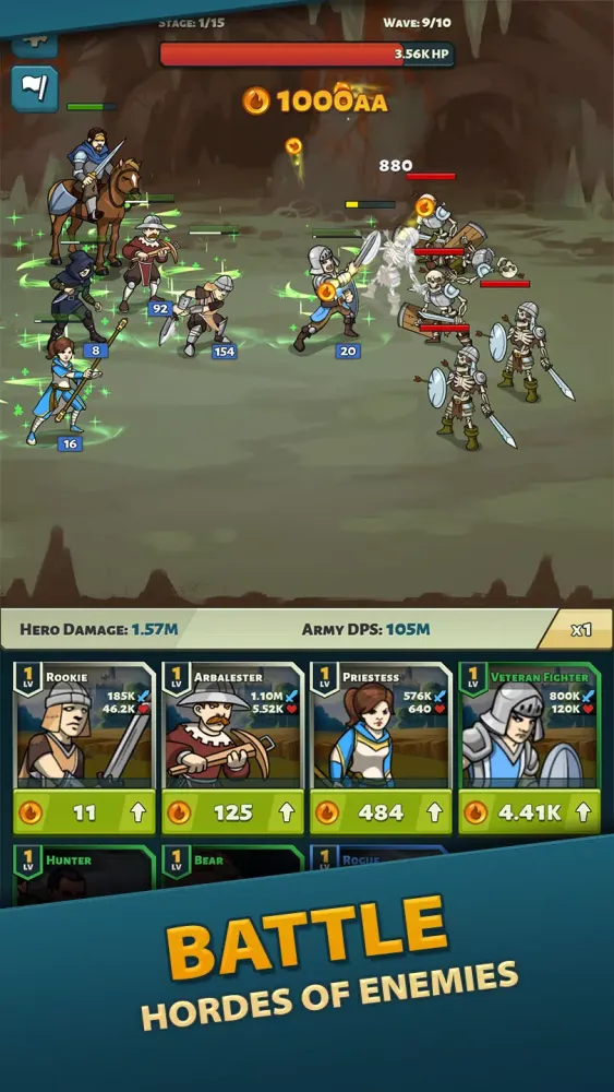 Screenshot di Idle Bounty Adventures