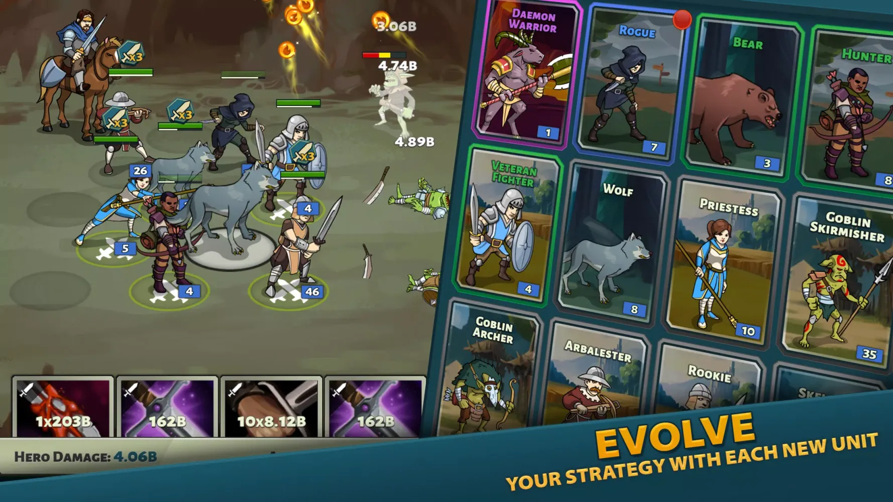 Screenshot di Idle Bounty Adventures