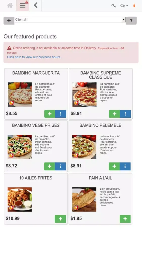 Jennina Pizzeria স্ক্রিনশট