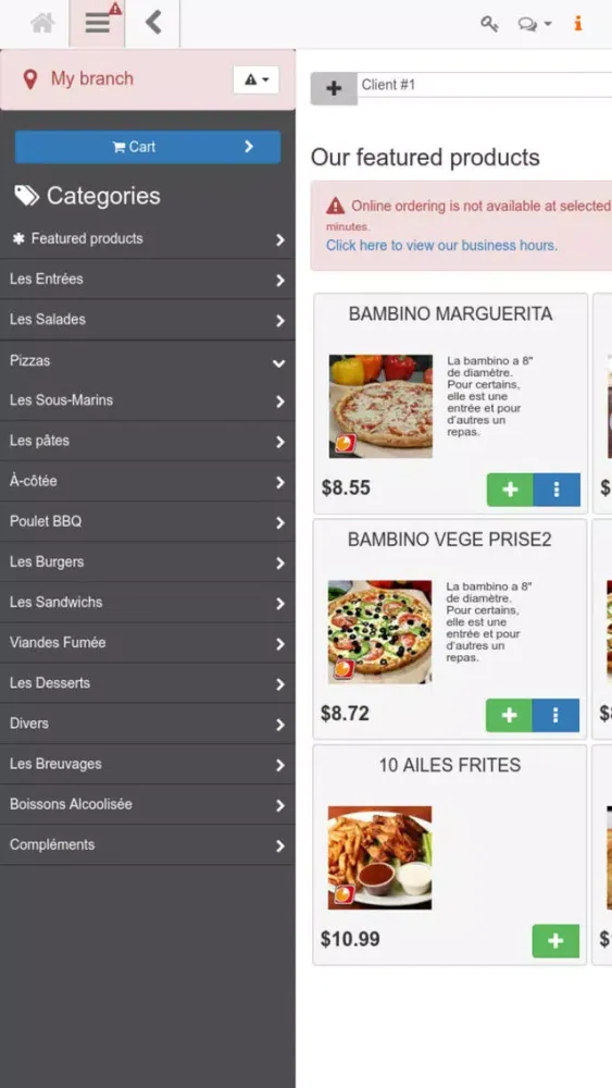 Jennina Pizzeria স্ক্রিনশট