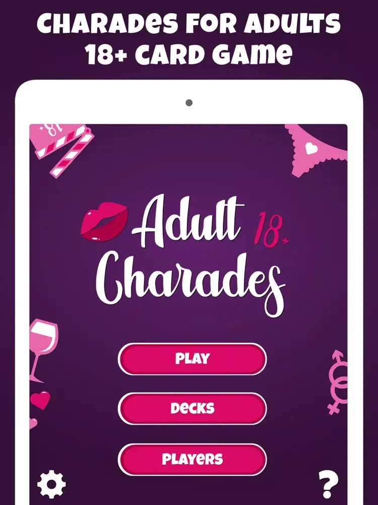 Screenshot di Adult Charades Dirty for games iPad 