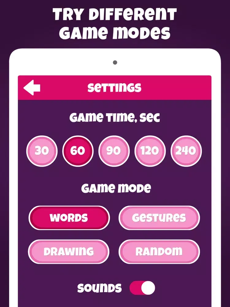 Screenshot di Adult Charades Dirty for games iPad 
