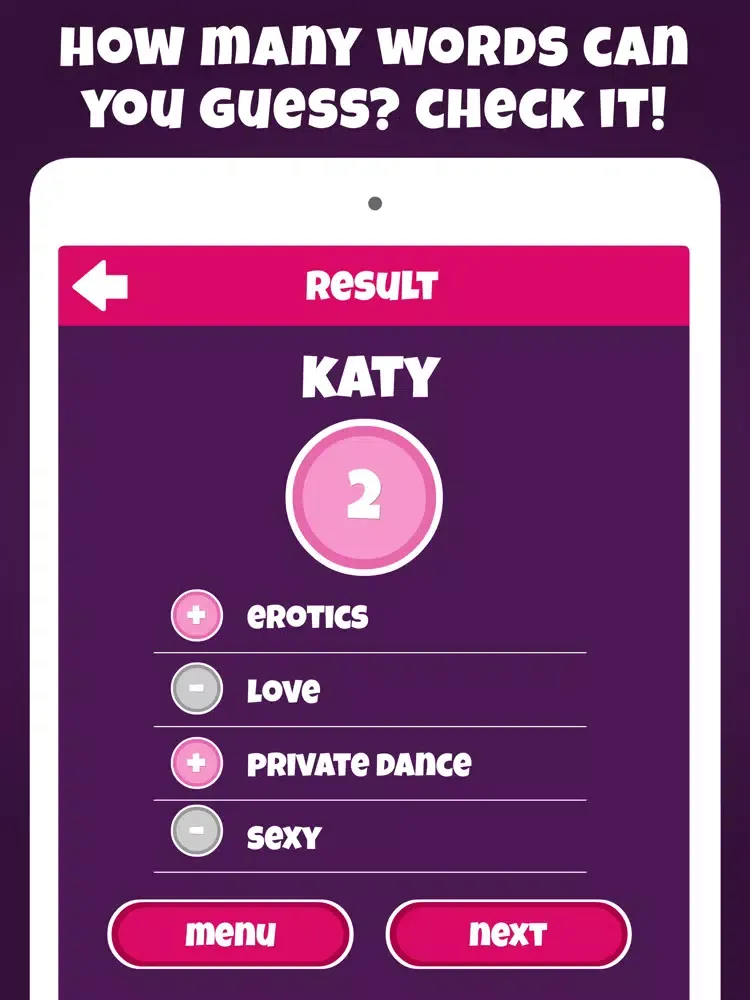 Screenshot di Adult Charades Dirty for games iPad 
