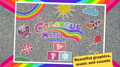 صور Colorful math «Animals» — Fun Coloring mathematics game for kids to training multiplication table, mental addition, subtraction and division skills!