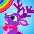 Colorful math Free «Christmas and New Year» — Fun Coloring mathematics game for kids to training multiplication table, mental addition, subtraction and division skills!