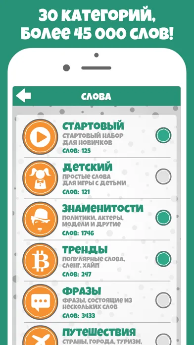 Крокодил слова - игра Крокадил應用截圖