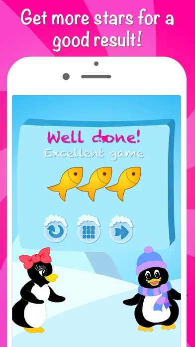 Captures d'écran de Icy Math Free Addition and Subtraction game for kids and adults good brain training and fun mental maths tricks