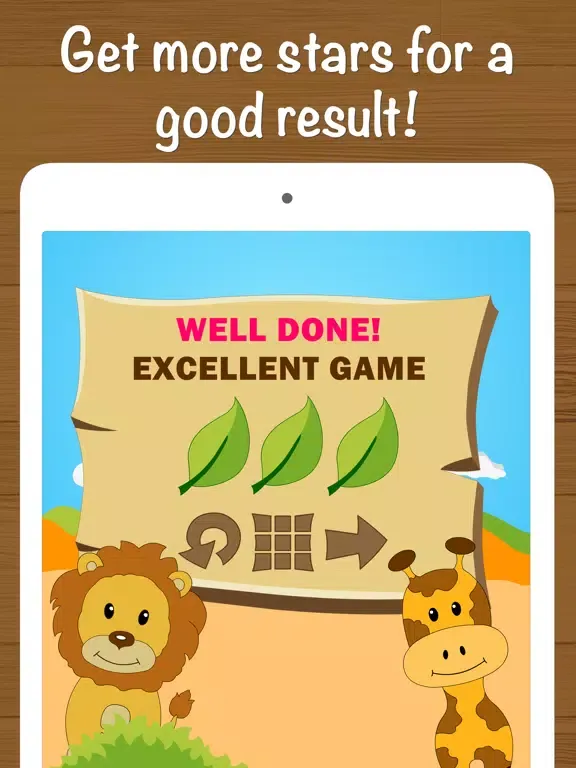 Ảnh chụp màn hình của Safari Math Free - Addition and Subtraction game for kids iPad 