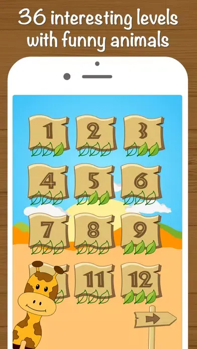 Ảnh chụp màn hình của Safari Math Free - Addition and Subtraction game for kids
