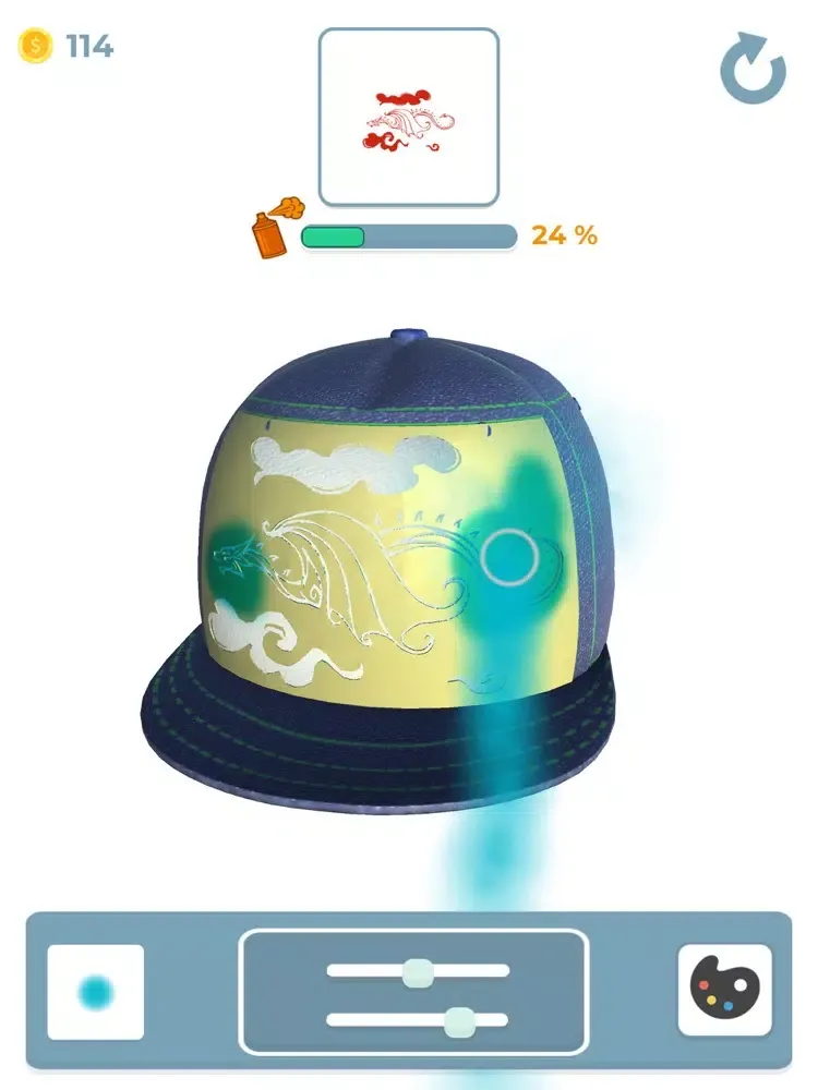 Airbrush Snapback iPad  سکرین شاٹس
