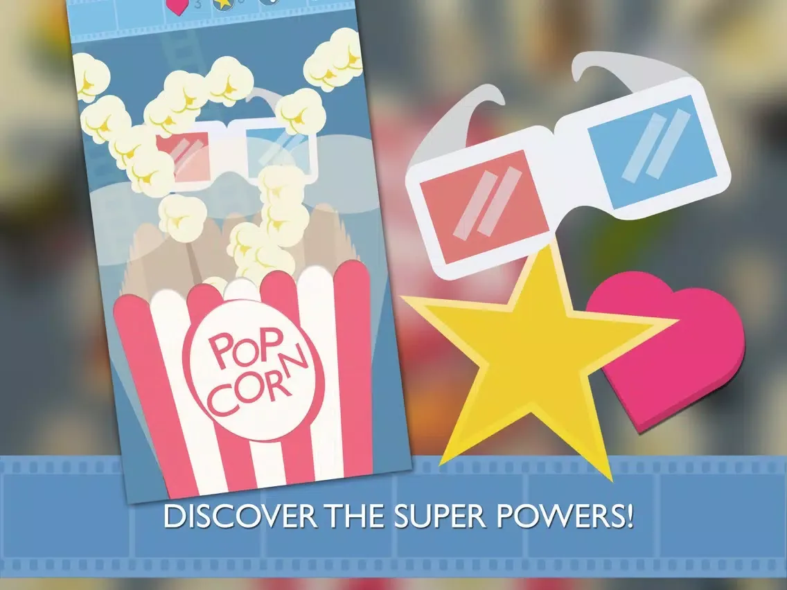 Capturas de tela do Popcorn Quiz - Movie Trivia iPad 