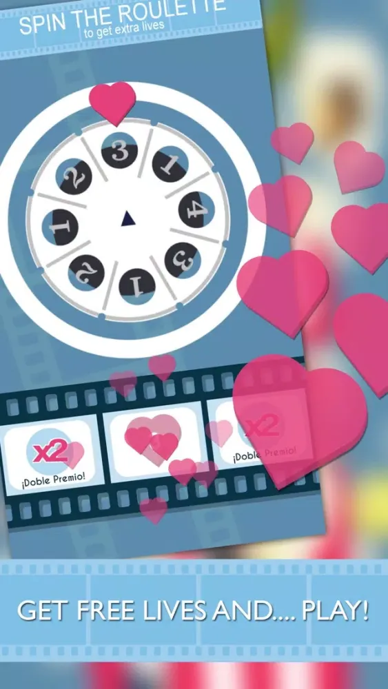 Capturas de tela do Popcorn Quiz - Movie Trivia