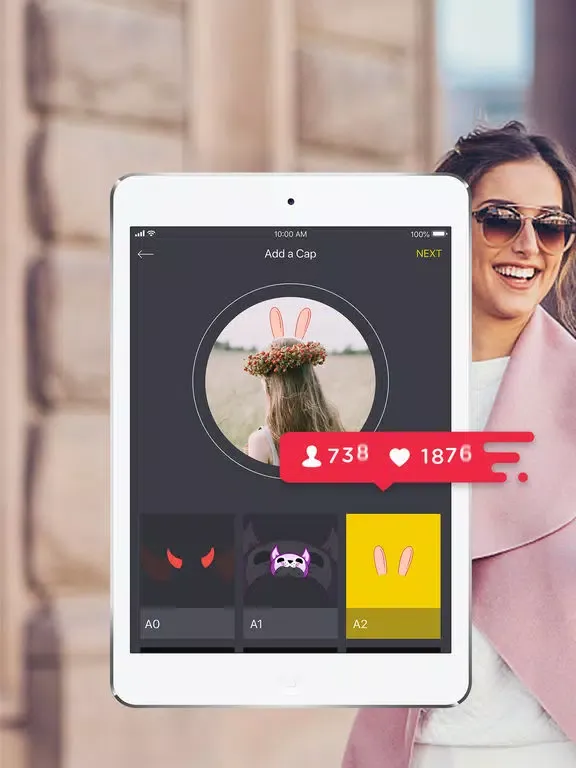 Tangkapan skrin Magic Star Followers’ Avatars iPad 