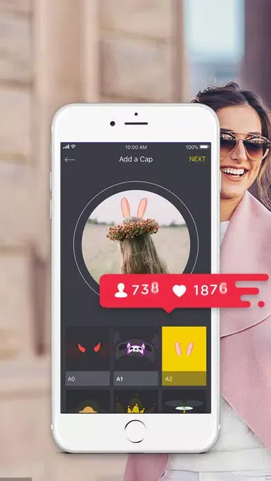 Tangkapan skrin Magic Star Followers’ Avatars