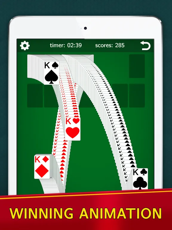 Classic Solitaire Klondike iPad  Screenshots