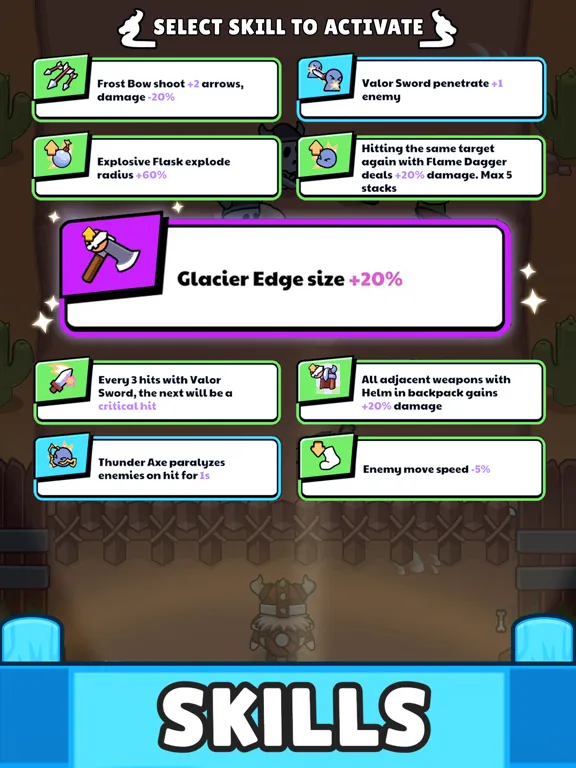Capturas de tela do Backpack Viking - Merge iPad 