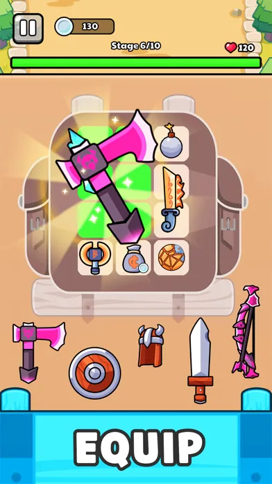 Capturas de tela do Backpack Viking - Merge