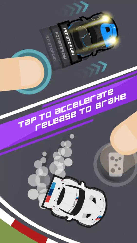 Capturas de tela do Pocket Racing: Speed and Drift