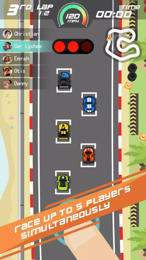 Capturas de tela do Pocket Racing: Speed and Drift
