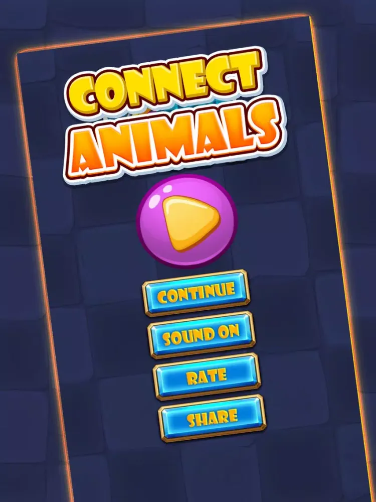 Connect Animals: Animal puzzle classic iPad Screenshots