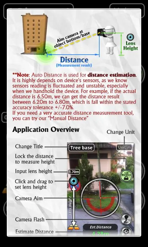 Screenshot di Auto Distance