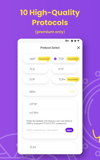 VPN PotatoVPN - WiFi Proxy Screenshots2
