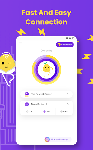 VPN PotatoVPN - WiFi Proxy Screenshots4