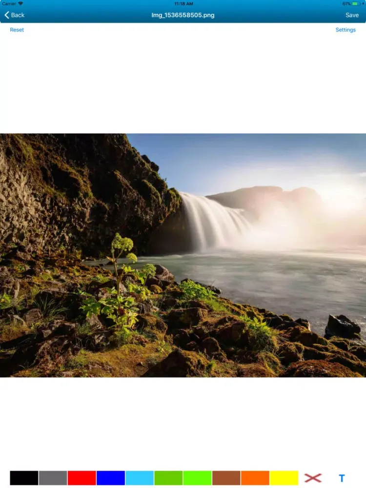Capturas de pantalla de TeamSpace iPad 
