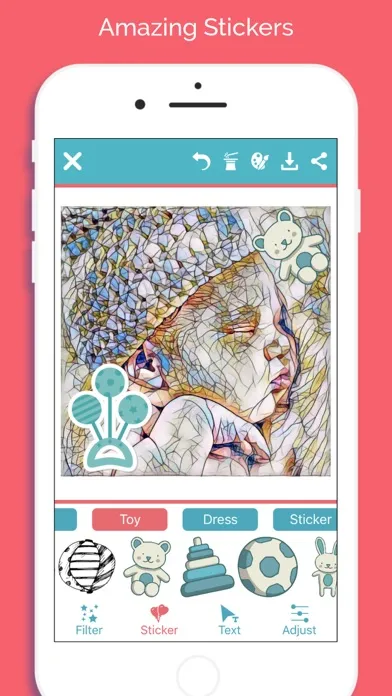Screenshot di Baby Photo-Editor Milestone