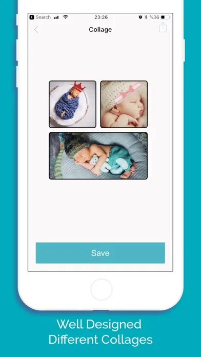 Screenshot di Baby Photo-Editor Milestone