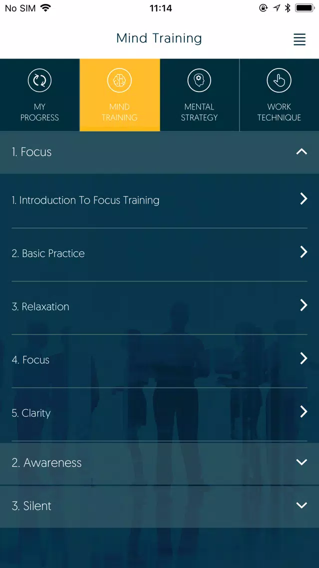 Capturas de tela do Legacy Mindset Training App