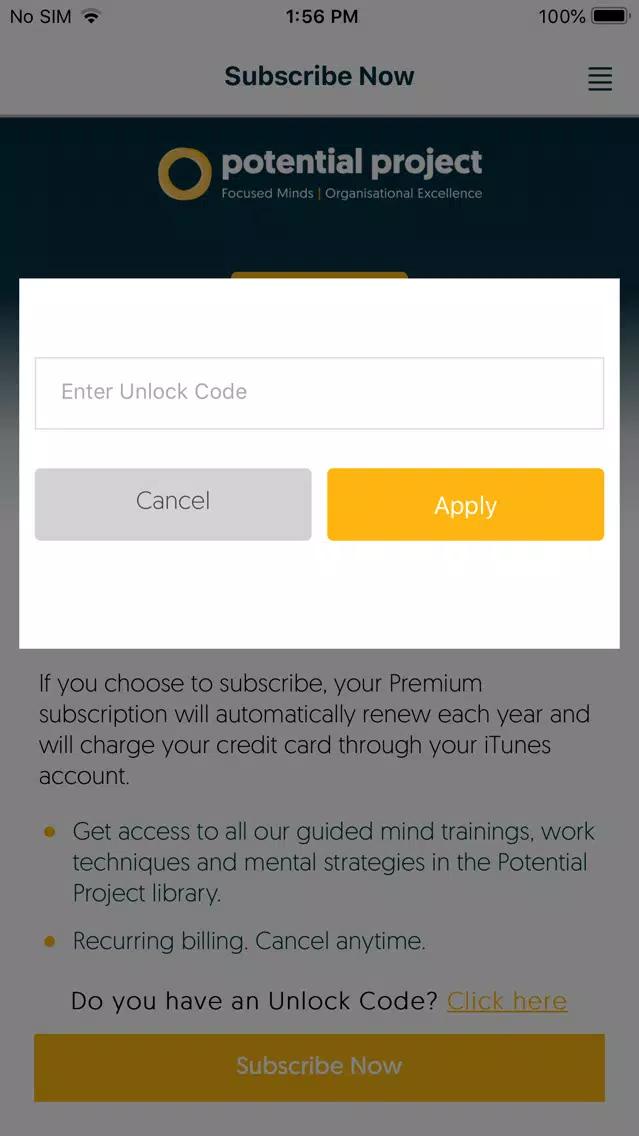 Capturas de tela do Legacy Mindset Training App