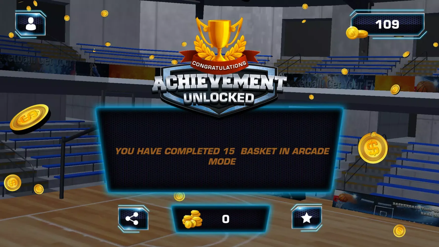 Slam Dunk Real Basketball Ekran Görüntüleri