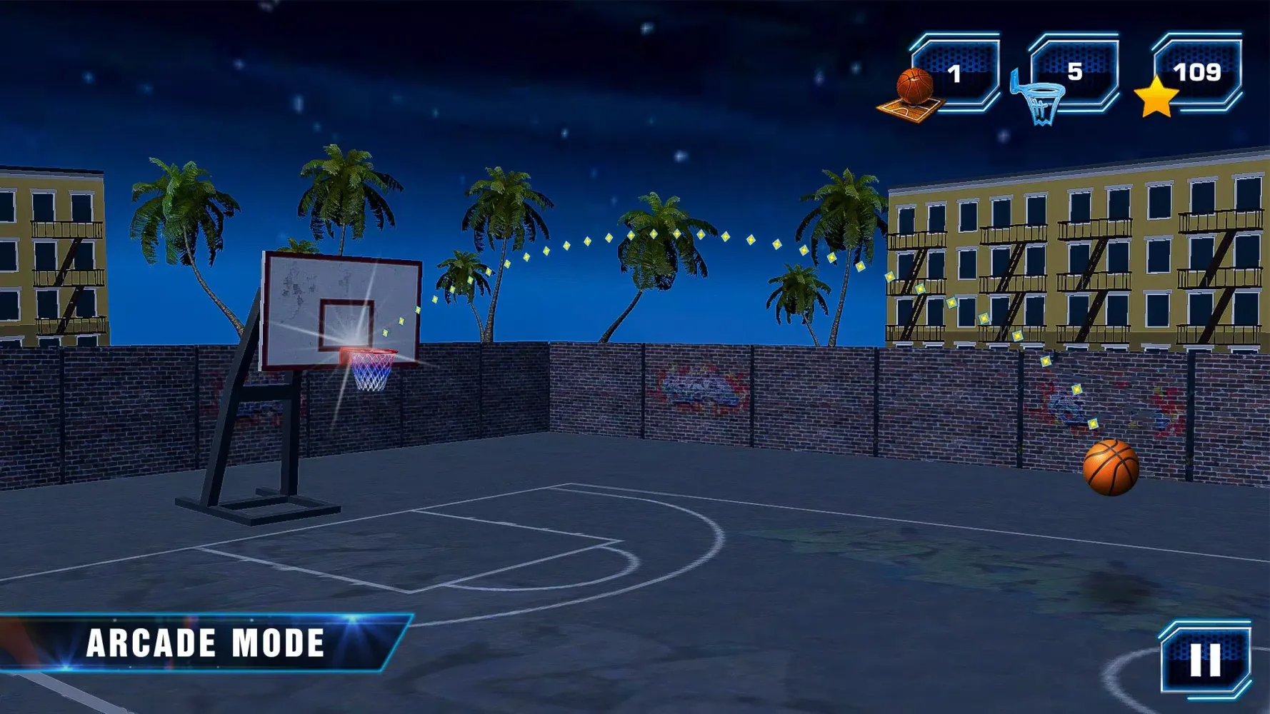 Slam Dunk Real Basketball Ekran Görüntüleri