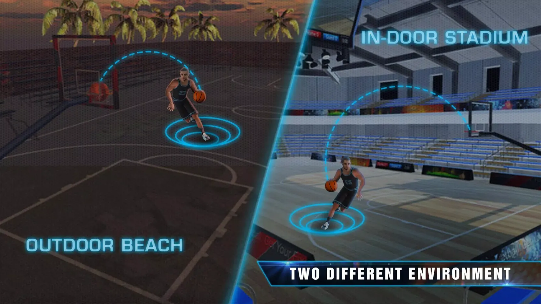 Slam Dunk Real Basketball Ekran Görüntüleri