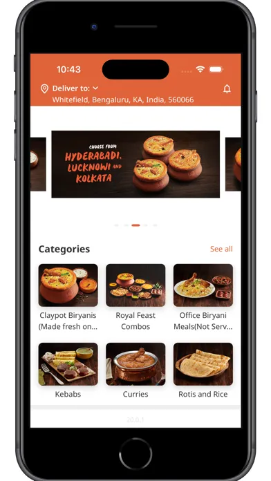 Capturas de pantalla de Potful - Claypot Biryanis