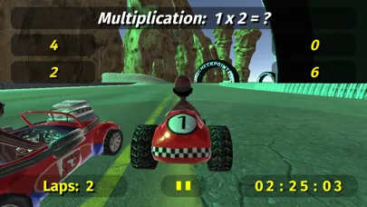 Captures d'écran de Math Racing 2