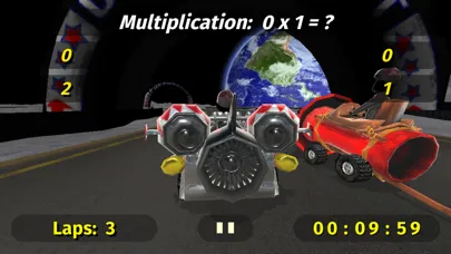 Captures d'écran de Math Racing 2
