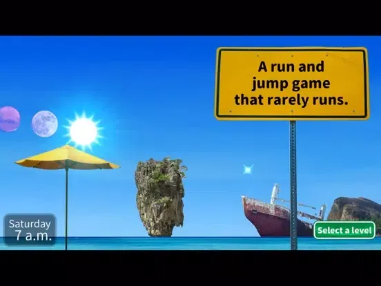 Capturas de pantalla de Run The Sun - run & jump game iPad 