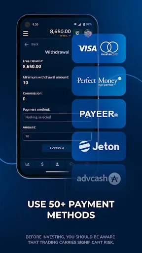 Capturas de pantalla de Pocket Broker - trading