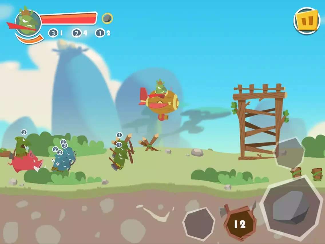 ภาพหน้าจอของ Goblins Conquer The World iPad 