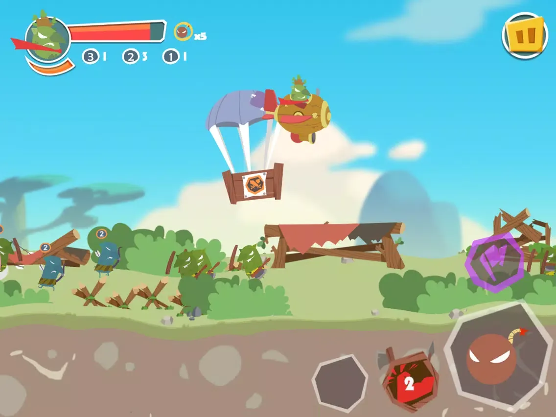 ภาพหน้าจอของ Goblins Conquer The World iPad 