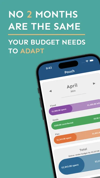 Pouch: Flexible Budgeting应用截图
