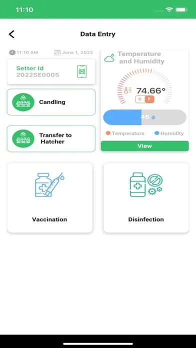 Capturas de tela do Poultrac Tag-a-Shed : Hatchery